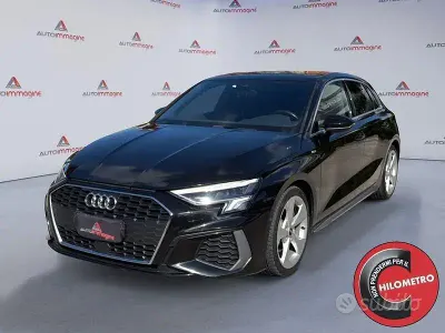 Usata Audi A3 S-Line 116 CV (85 kW) 2021 Nero Berlina