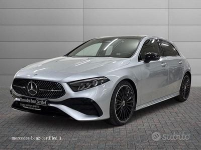 Usata Mercedes A180 Advanced Plus 115 CV (84 kW) 2024 Argento Berlina