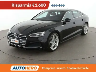 Usata Audi A5 Sport 190 CV (139 kW) 2017 Nero Coupé