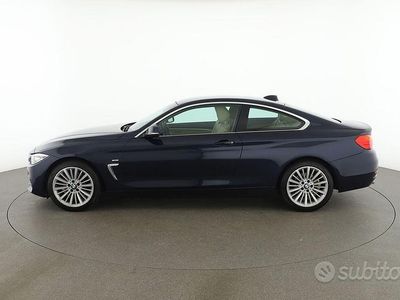 Usata BMW 420 Coupé Luxury Line 184 CV (135 kW) 2015 Blu Coupé