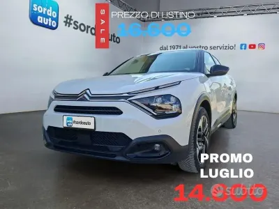 Usata Citroën C4 Shine 131 CV (96 kW) 2022 Bianco Berlina