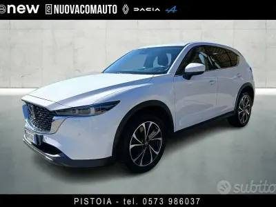 Gebraucht Mazda CX-5 Exclusive-Line 150 PS (110 kW) 2023 Weiß SUV