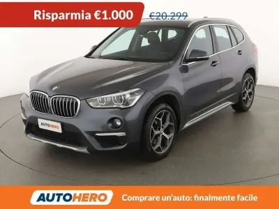 Usata BMW X1 xLine 150 CV (110 kW) 2019 Grigio SUV