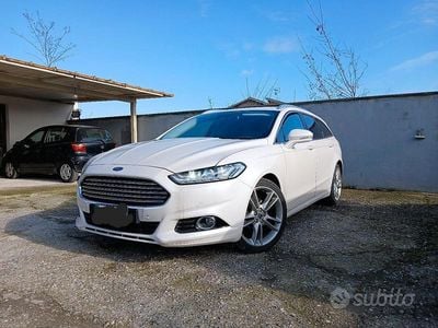 Bianco Usata 2015 Ford Mondeo ST-Line Station wagon | 7400 € (Buon prezzo)