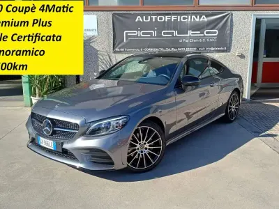 Second-hand Mercedes C220 Premium Plus 194 CP (142 kW) 2023 Gri Coupe