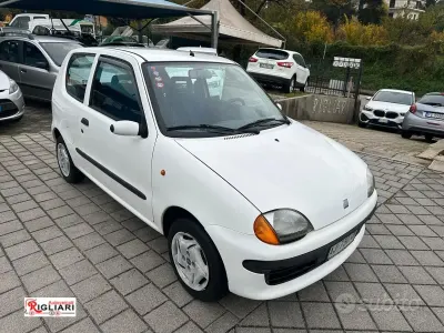 Usata Fiat Seicento S 39 CV (28 kW) 1999 Bianco Utilitaria