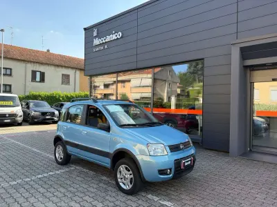 Usata Fiat Panda 4x4 Climbing 69 CV (50 kW) 2005 Blu/azzurro Utilitaria