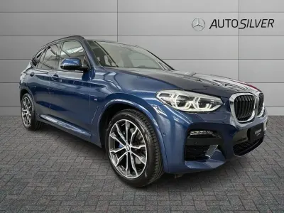 Usata BMW X3 M Sport 249 CV (183 kW) 2021 Blu / metallizzato SUV