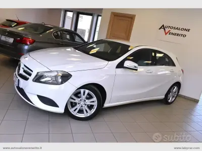Usata Mercedes A160 90 CV (66 kW) 2014 Bianco Berlina