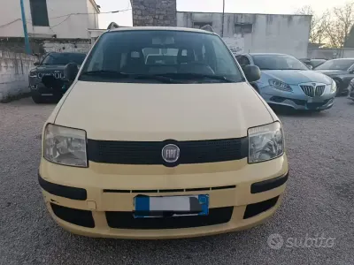 Begagnad Fiat Panda Dynamic 69 HK (50 kW) 2011 Gul Halvkombi