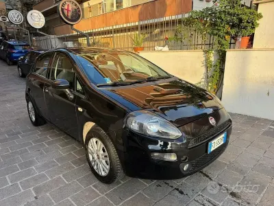 Brugt Fiat Punto Lounge 69 HK (50 kW) 2016 Sort Hatchback