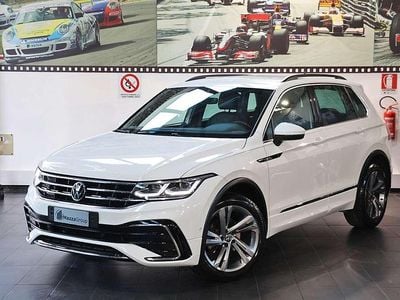 Usata VW Tiguan R-line 150 CV (110 kW) 2023 Bianco SUV