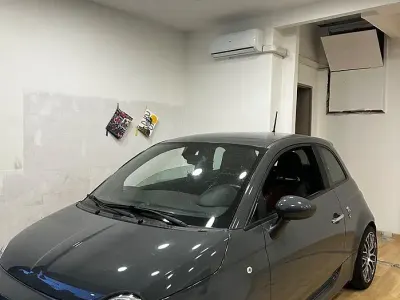Usata Abarth 500 Custom 135 CV (99 kW) 2015 Grigio Utilitaria