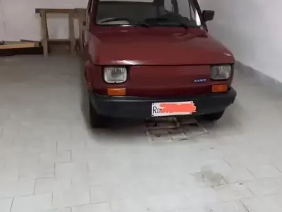 Usata Fiat 126 24 CV (17 kW) 1986 Rosso Utilitaria
