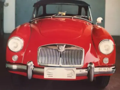 Usata MG MGA 72 CV (52 kW) 1958 Rosso Cabrio