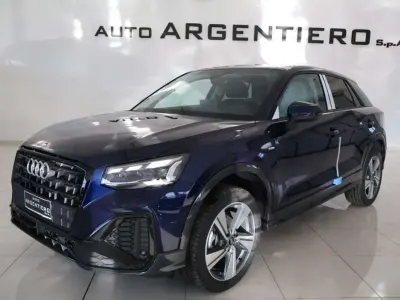 Ny Audi Q2 S-Line 150 HK (110 kW) 2025 Blå SUV