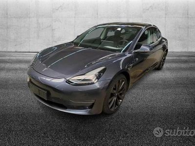 Usata Tesla Model 3 Performance 366 kW (498 CV) 2020 Grigio Berlina