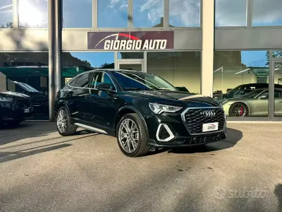 Usata Audi Q3 Sportback S-Line 150 CV (110 kW) 2020 Nero SUV