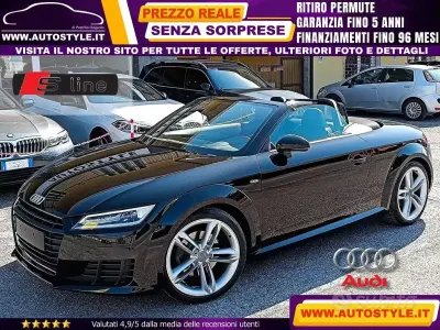 Occasion Audi TT Roadster S-Line 180 PK (132 kW) 2016 Zwart Cabriolet