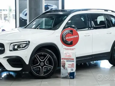 Usata Mercedes GLB200 Premium Plus 150 CV (110 kW) 2020 Bianco SUV
