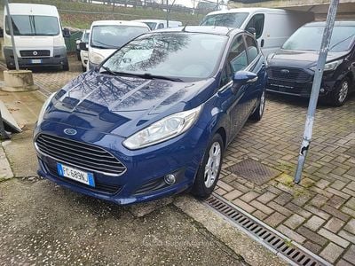Usata Ford Fiesta 97 CV (71 kW) 2016 Blu/azzurro Utilitaria
