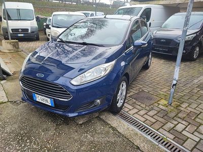Usata Ford Fiesta 97 CV (71 kW) 2016 Blu/azzurro Utilitaria