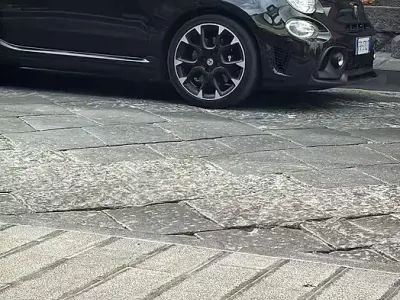 Usata Abarth 595 Competizione 180 CV (132 kW) 2018 Nero Utilitaria