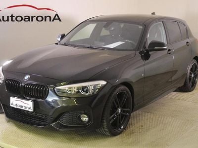 Begagnad BMW 116 M Sport 116 HK (85 kW) 2018 Svart Halvkombi