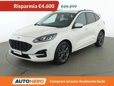 Käytetty Ford Kuga ST-Line 120 HP (88 kW) 2023 Valkoinen Katumaasturi