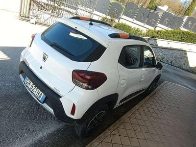 Usata Dacia Spring Comfort Plus 33 kW (45 CV) 2021 Bianco Utilitaria