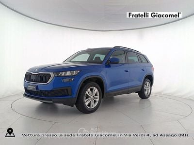 Usata Skoda Kodiaq Executive 150 CV (110 kW) 2023 Blu race metallizzato SUV