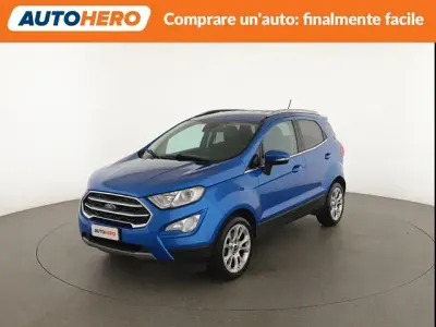 Usata Ford Ecosport Titanium 125 CV (91 kW) 2021 Blu SUV