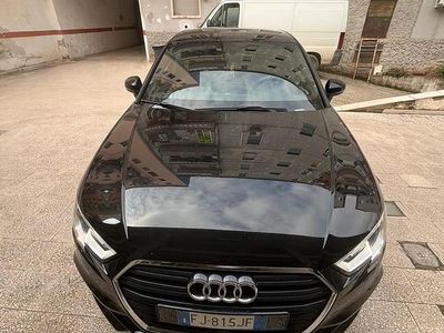 Usado Audi A3 S-Line 116 CV (85 kW) 2017 Negro Berlina