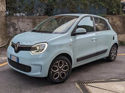 Usata Renault Twingo SE 69 CV (50 kW) 2020 Blu Utilitaria
