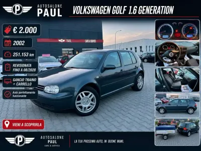 Usata VW Golf IV 105 CV (77 kW) 2002 Grigio Berlina