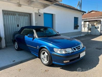 Begagnad Saab 9-3 Cabriolet 185 HK (136 kW) 1998 Blå Cab