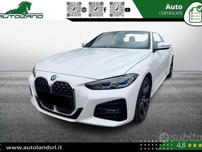 Usata BMW 430 Cabriolet M Sport 245 CV (180 kW) 2023 Bianco Cabrio