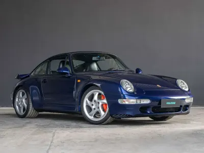 Usata Porsche 993 408 CV (300 kW) 1995 Irisblau Coupé