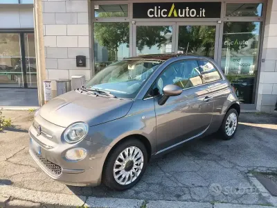 Usata Fiat 500 Lounge 69 CV (50 kW) 2018 Grigio Utilitaria