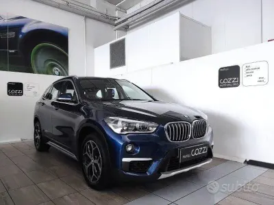 Usata BMW X1 xLine 190 CV (139 kW) 2018 Blu/azzurro SUV