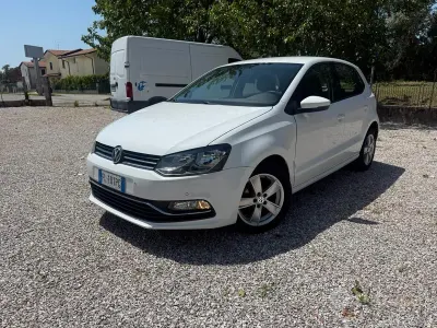 Usata VW Polo Trendline 75 CV (55 kW) 2017 Bianco Berlina