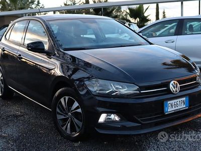 Usata VW Polo Comfortline 65 CV (47 kW) 2018 Nero Berlina