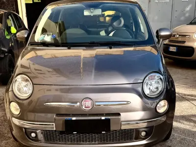 Usata Fiat 500 75 CV (55 kW) 2009 Grigio Cabrio
