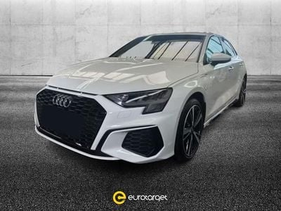 Usata Audi A3 e-tron S-Line 204 CV (150 kW) 2022 Bianco metallizzato Utilitaria