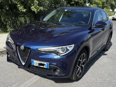Usata Alfa Romeo Stelvio 160 CV (117 kW) 2020 Blu SUV