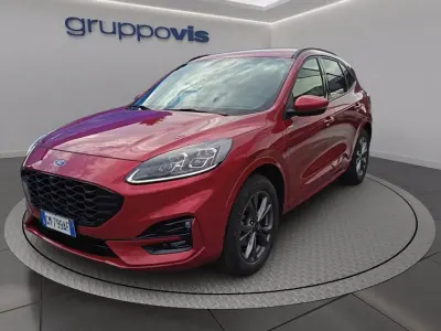 Usata Ford Kuga ST-Line X 225 CV (165 kW) 2023 Rosso metallizzato SUV