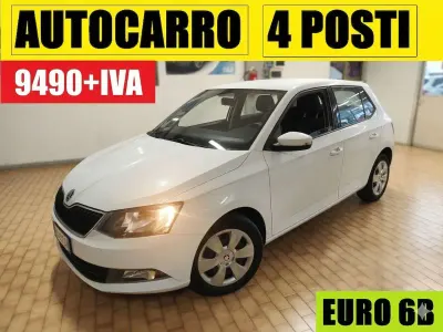 Begagnad Skoda Fabia 75 HK (55 kW) 2017 Vit Van
