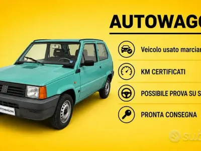 Usata Fiat Panda Young 54 CV (39 kW) 2003 Verde Utilitaria