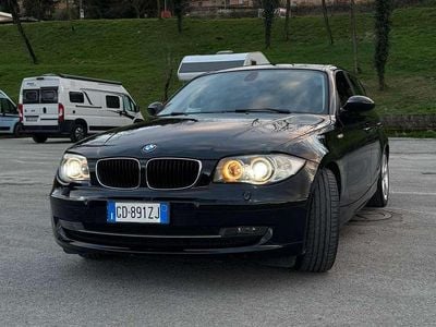 Usata BMW 118 Efficient Dynamics 143 CV (105 kW) 2007 Nero Utilitaria