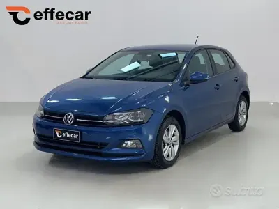 Occasion VW Polo Highline 95 ch (69 kW) 2018 Bleue Citadine